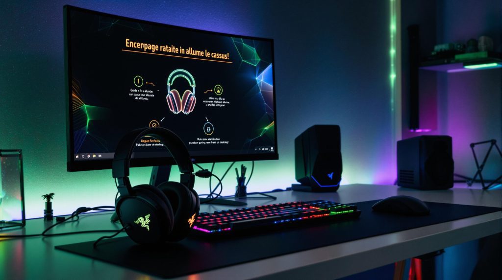 Comment allumer un casque gamer Razor : Guide de démarrage rapide - SetupGaming