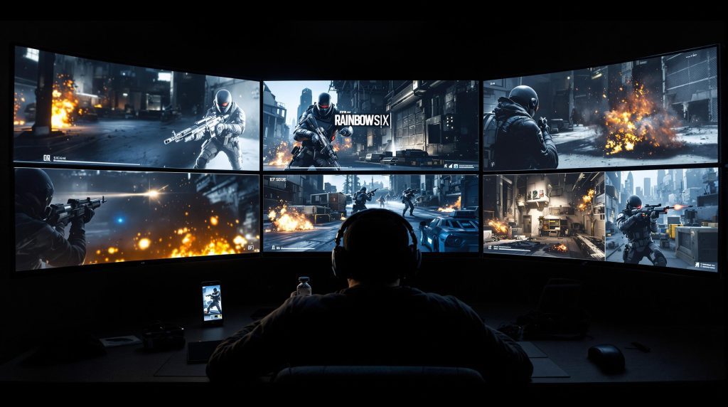 Les écrans pour une perception parfaite de l'action dans Rainbow Six Siege. - SetupGaming