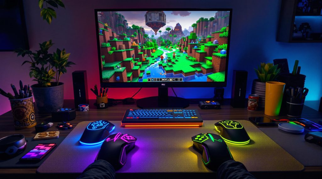 Les meilleures souris pour une expérience gaming optimale sur Minecraft. - SetupGaming