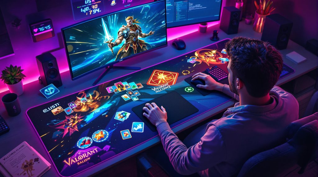 Les tapis de souris pour un contrôle parfait dans Valorant. - SetupGaming