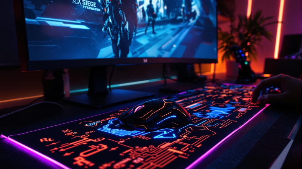 Les tapis de souris pour une précision sans faille dans Rainbow Six Siege. - SetupGaming